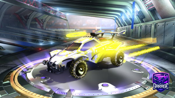 A Rocket League car design from TopBinner