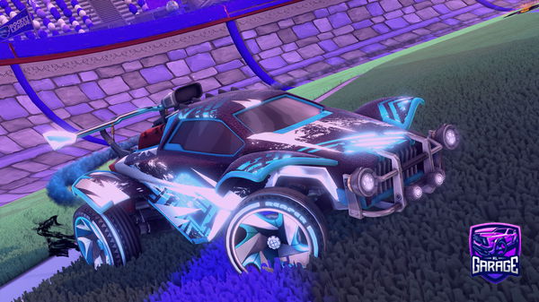 A Rocket League car design from octominus123