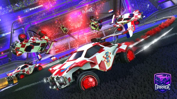 A Rocket League car design from Mogadoo11