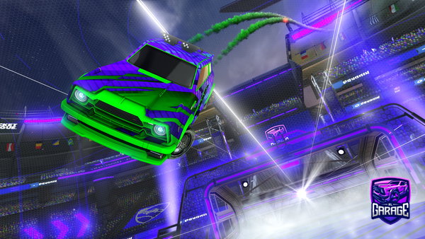 A Rocket League car design from SV_DRAGON21