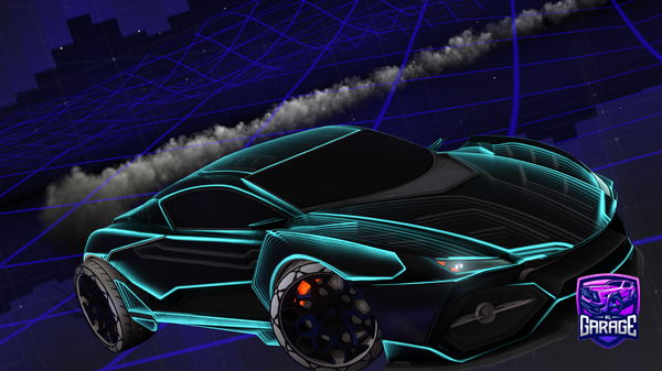 A Rocket League car design from Azskalt