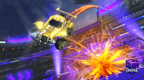 A Rocket League car design from FlorinKirito