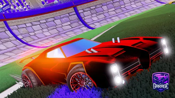 A Rocket League car design from Dunezys