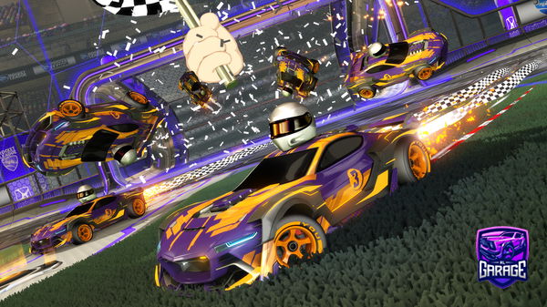 A Rocket League car design from Nathan369