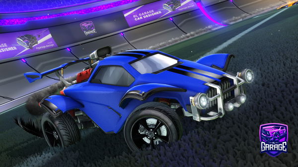 A Rocket League car design from sadsack443