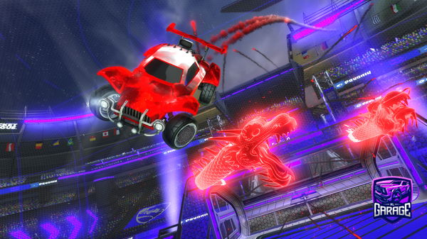 A Rocket League car design from muccamistic