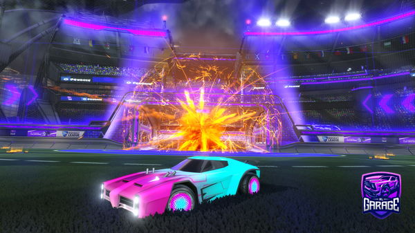 A Rocket League car design from andybear21