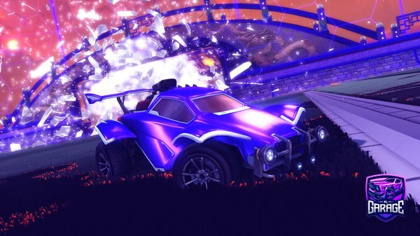 A Rocket League car design from Walkingdead09