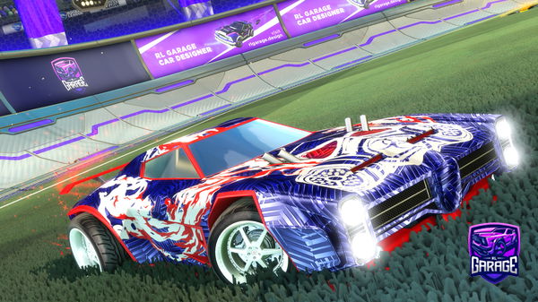 A Rocket League car design from monkeytoucher101