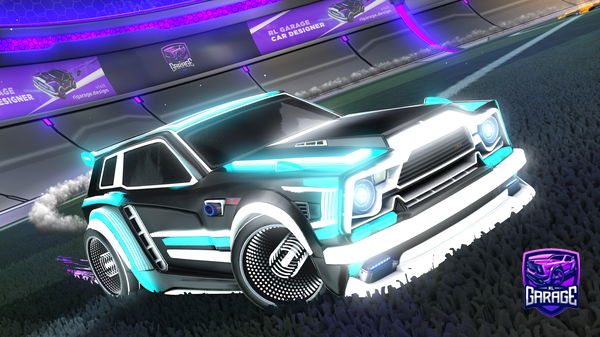 A Rocket League car design from Eli_Guy1235