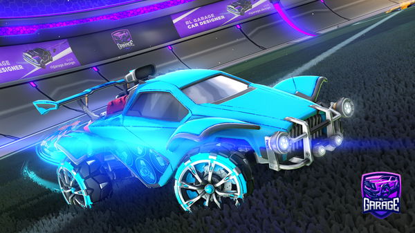 A Rocket League car design from Night_Ninja011