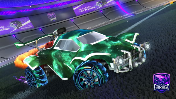 A Rocket League car design from BINBOO132