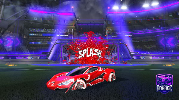 A Rocket League car design from KTRLCluB