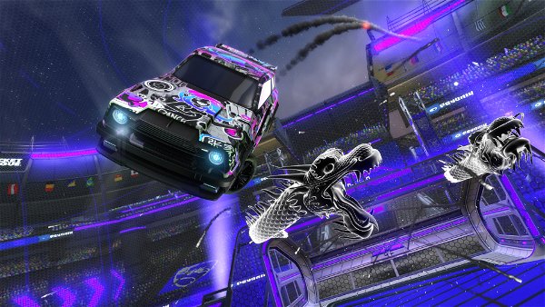 A Rocket League car design from Try_hardYt