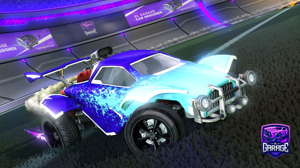 A Rocket League car design from Bxndix_RL