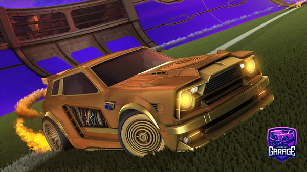 A Rocket League car design from PantherRosko