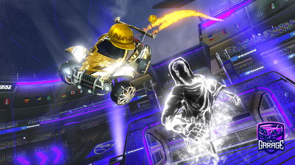 A Rocket League car design from Keizanx