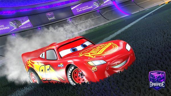 A Rocket League car design from Dogemaster2