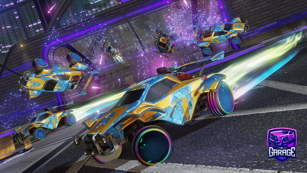 A Rocket League car design from commonkit