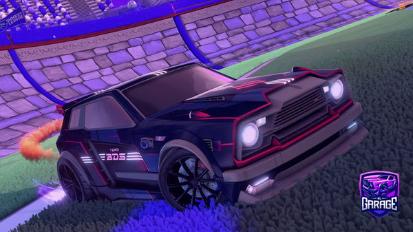A Rocket League car design from pablots