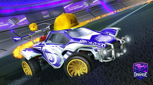 A Rocket League car design from XXIV_RL