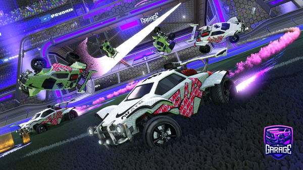 A Rocket League car design from cldrx