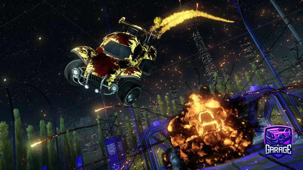 A Rocket League car design from FakeAlpha_07