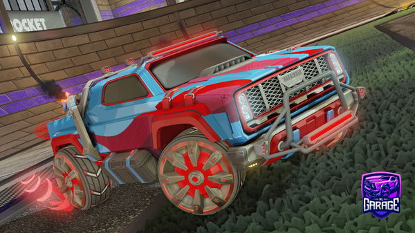 A Rocket League car design from irosario78