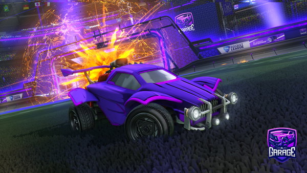 A Rocket League car design from Lanester2023