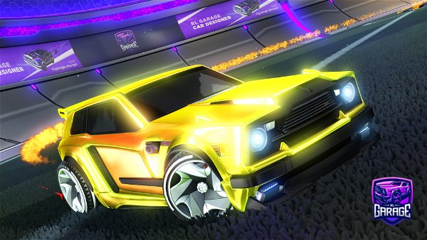 A Rocket League car design from squishynuggets