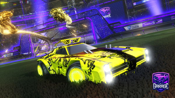 A Rocket League car design from SOARKC