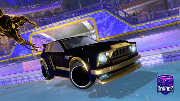 A Rocket League car design from Zr33ry