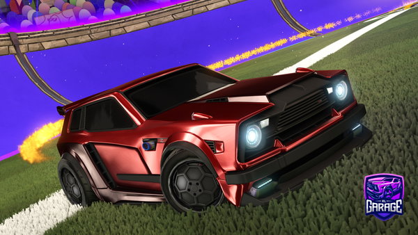 A Rocket League car design from Alphxzx