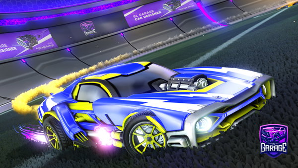A Rocket League car design from Sandneser