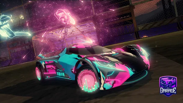 A Rocket League car design from Dark-Ness