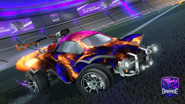 A Rocket League car design from LewisMoat