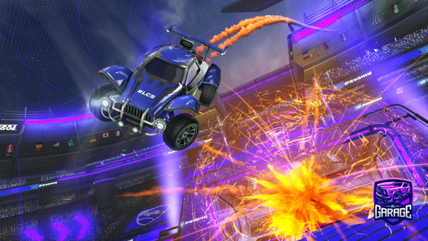 A Rocket League car design from PLUTONIUM_