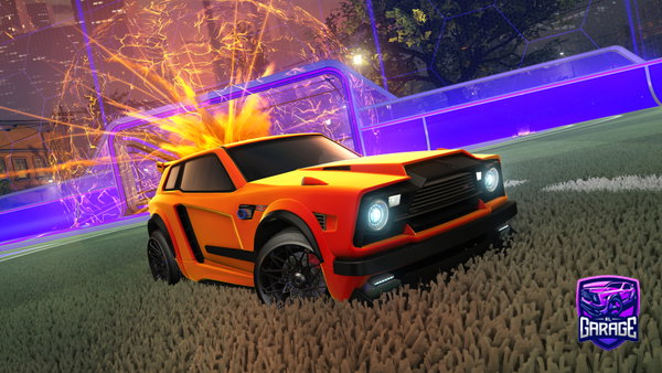 A Rocket League car design from BKLK