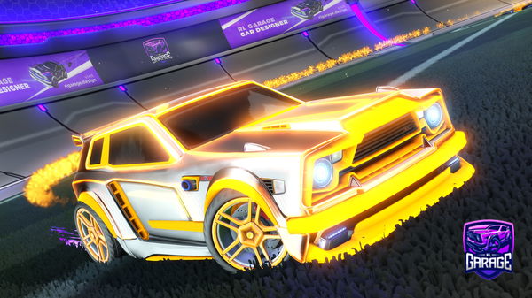 A Rocket League car design from StingyHornet