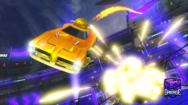 A Rocket League car design from Nerdy_mcturdy