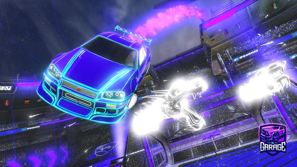 A Rocket League car design from izeMarez