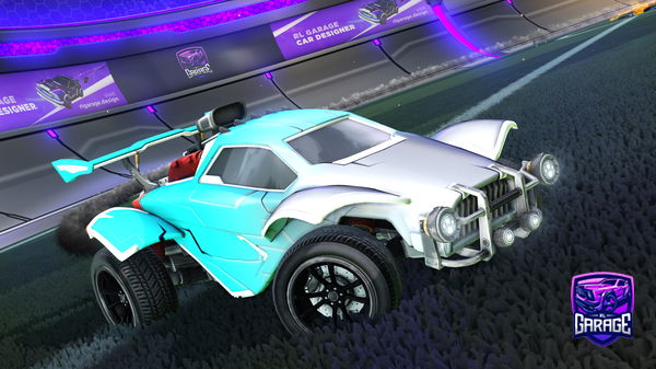 A Rocket League car design from NRG_dhidby