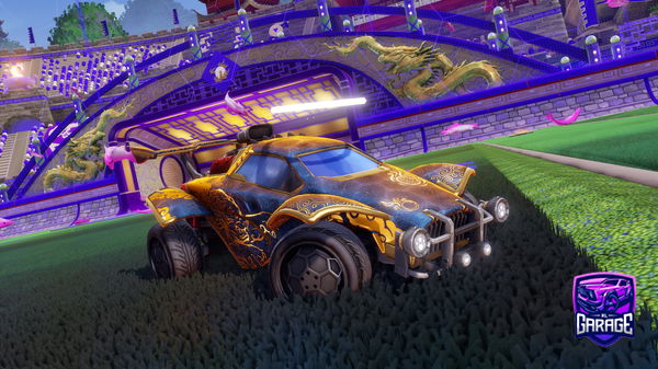 A Rocket League car design from Bgb1lufc