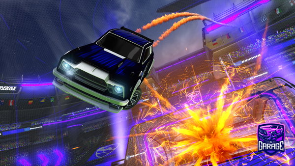 A Rocket League car design from Statogirl