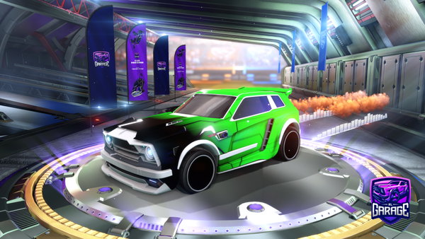 A Rocket League car design from NeebbeR