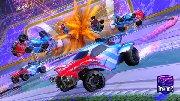 A Rocket League car design from lPVPlRaiDen