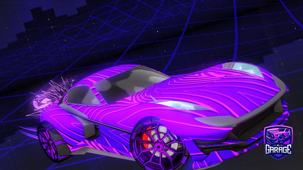 A Rocket League car design from HVLLXW
