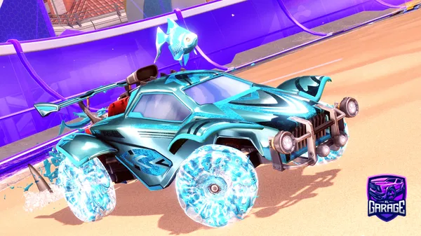 A Rocket League car design from abspielen