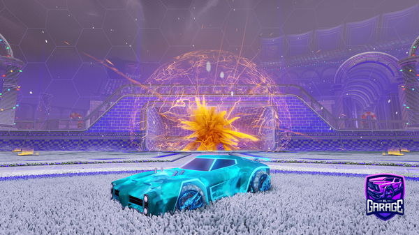 A Rocket League car design from Bizzlesticks