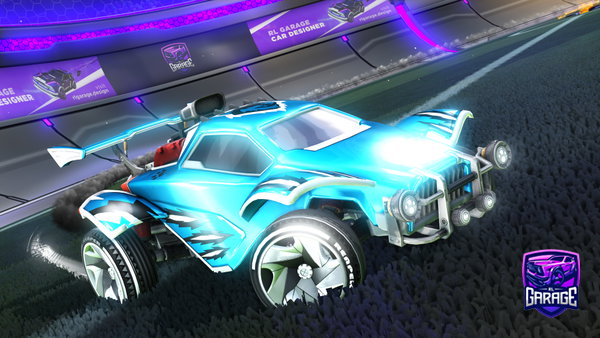 A Rocket League car design from MAN-OF-THE-MATCH